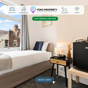 Suite #3 - Central Location - Private Ensuite, Smart TV, Fast Wifi and Free Parking - by Yoko Property